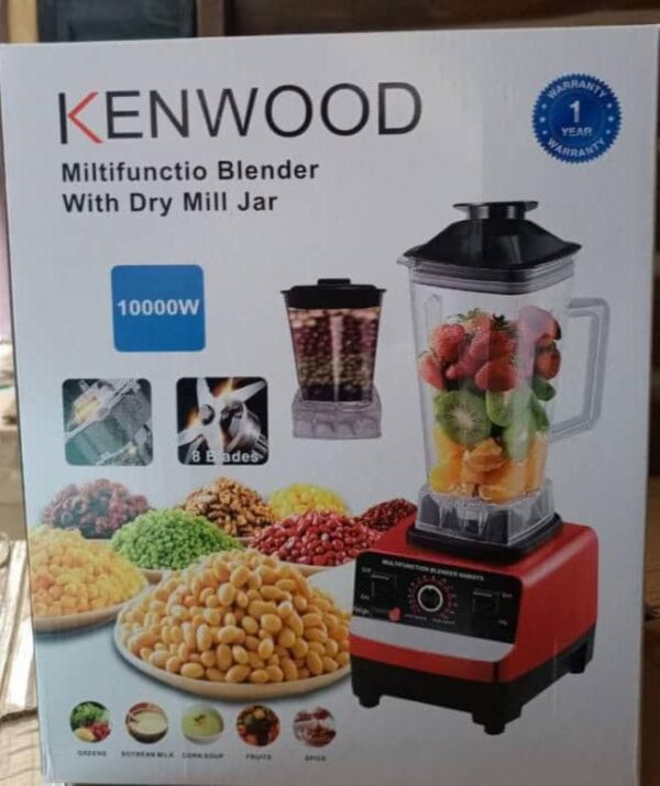 Kenwood Commercial Grinder Blender With Dry Mill Jar 10000w(FREE DELIVERY)