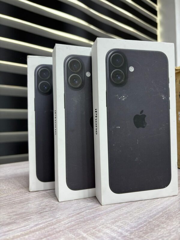 new Iphone 16 (128gb physical sim )(FREE DELIVERY)