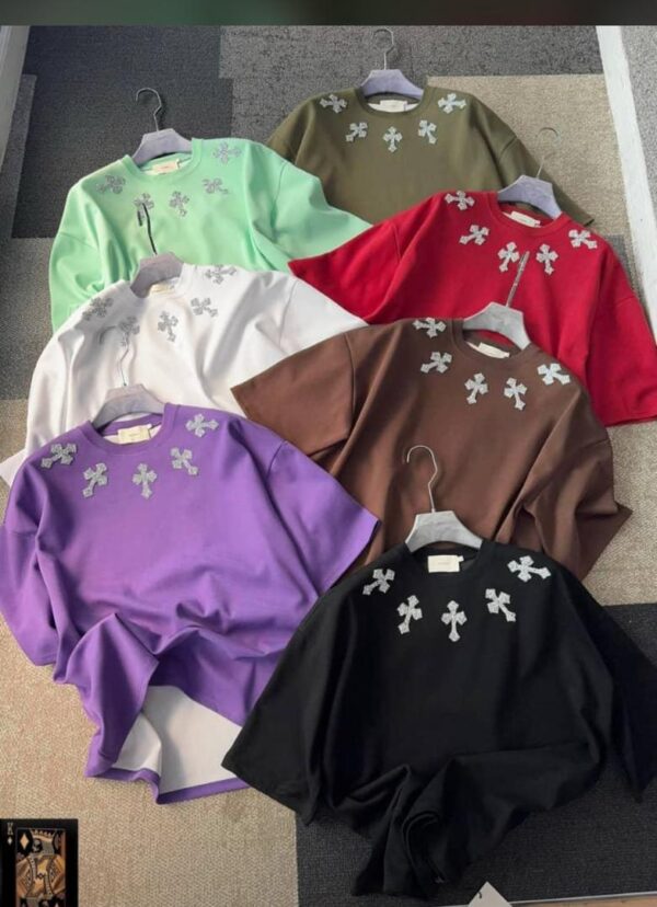 Manfinity LEGND Men's Casual Cross Print Round Neck T-Shirt(FREE DELIVERY)