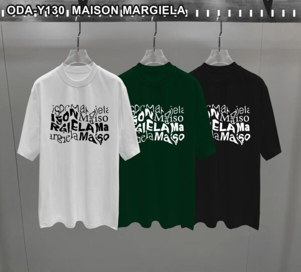 Maison Margiela Print Black T-shirt(DIFFERENT COLOURS)FREE DELIVERY