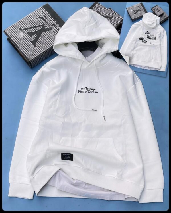 White and Black Letter Oversize Hoodies Sweatshirt Pullover Hoody  Vintage Pastel Sweatshirts S Streetwear  Clothes(FREE DELIVERY)