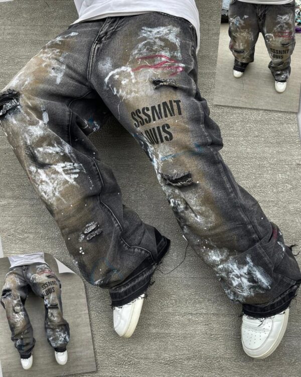HIGH QUALITY TRENDING BAGGY JEANS FOR MEN(FREE DELIVERY)