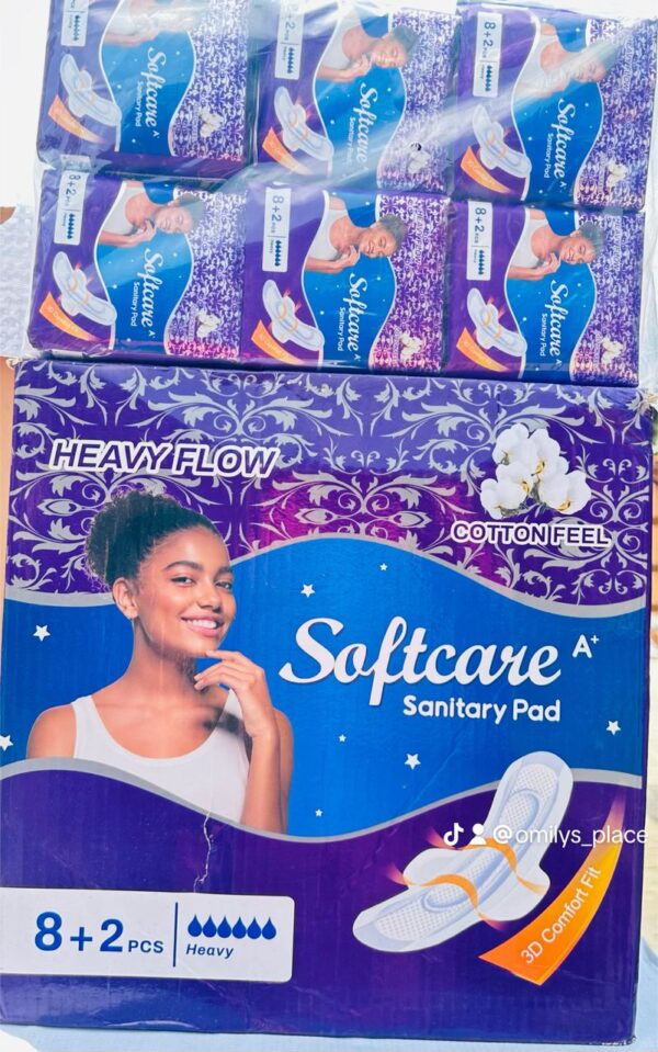 Softcare A+ Medicated Anion Sanitary Pad.Box of 24pcs(FREE DELIVERY)