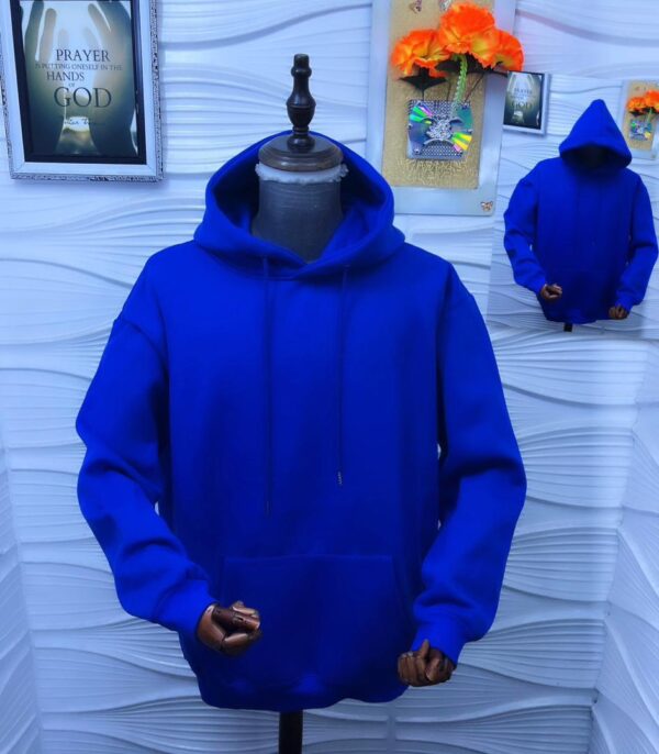 PLAIN HOODIE  FOR MEN DIFFERENT COLOURS (FREE DELIVERY)