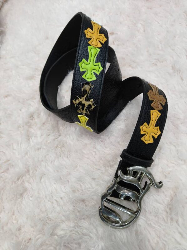 Fashionable Gothic Punk Hip-Hop Rock Style Jeans Y2k Belt Faux Leather(free delivery)