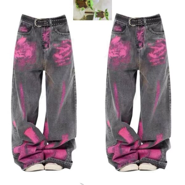 HIGH QUALITY TRENDING LUXUY BAGGY JEANS (Free delivery )