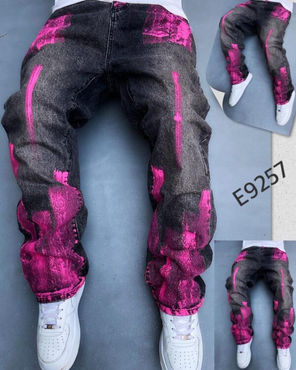 HIGH QUALITY LUXURY BAGGY JEANS FOR MEN (FREE DELIVERY)